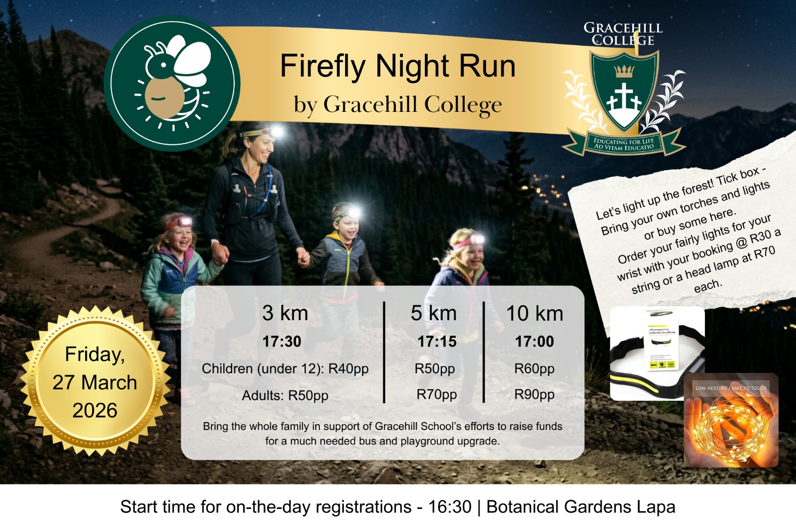 Firefly Night Run by Gracehill College